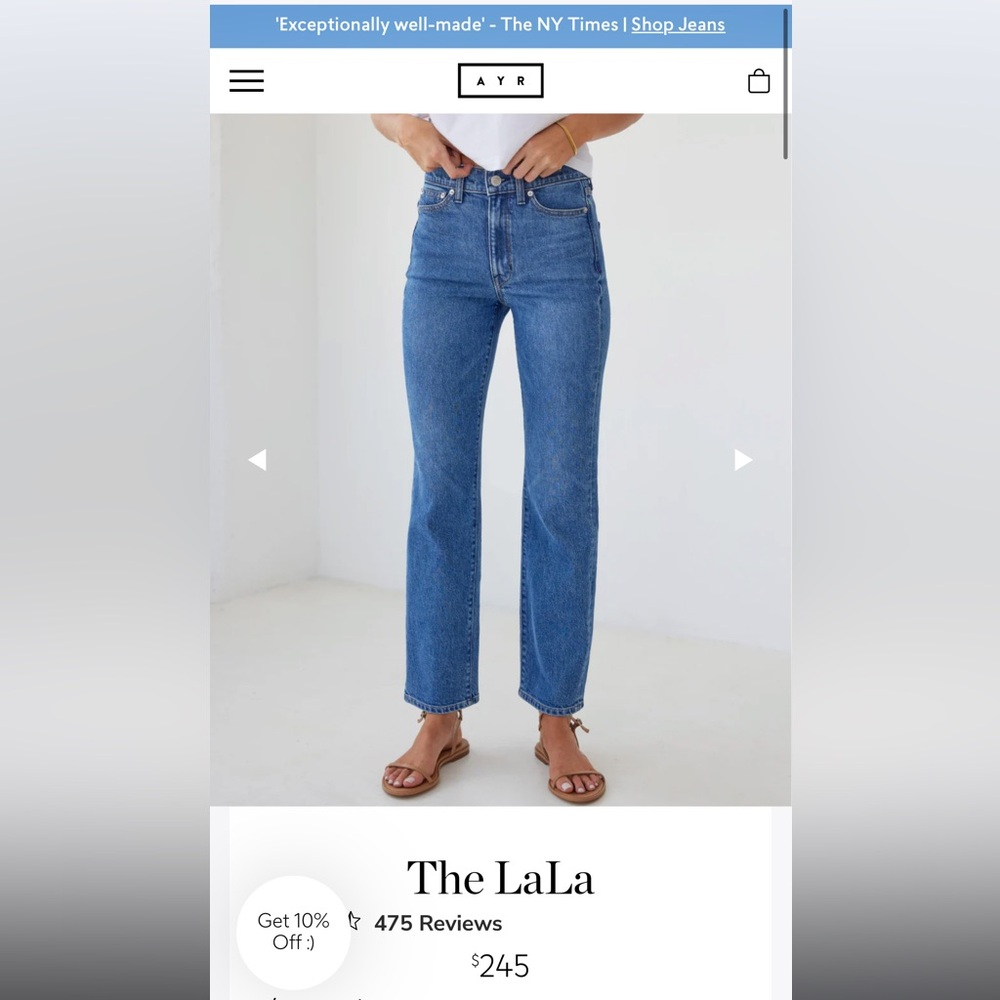 AYR “THE LALA” JEANS